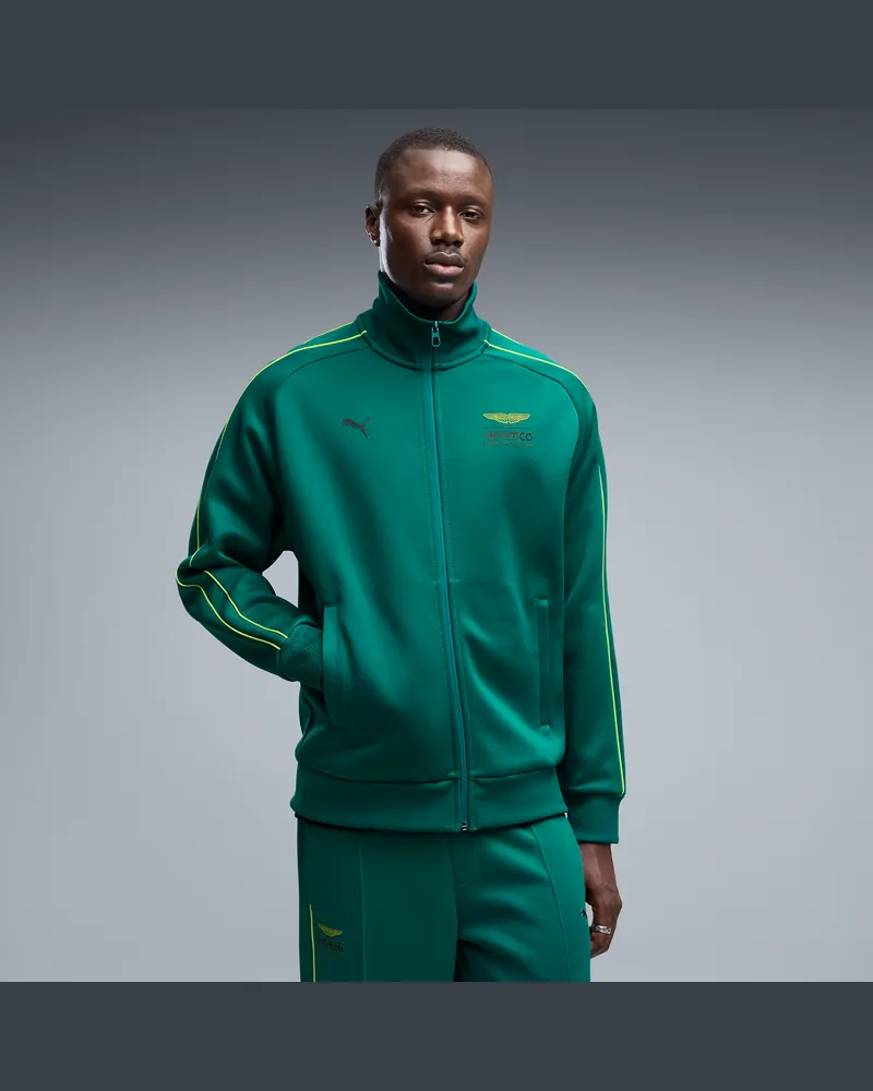 Puma x ASTON MARTIN ARAMCO F1® TEAM T7 Trainingsjacke Herren, Kleidung, Grün Grün