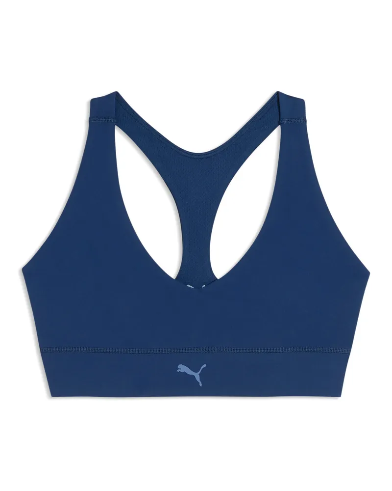 Puma Shapeluxe Mid Sport-BH Damen, Accessoires, Blau Blau