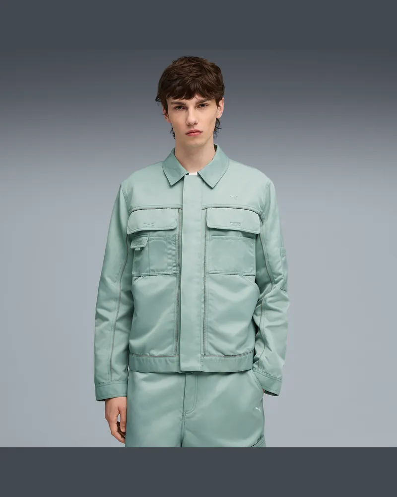 Puma Special Items  Gear Jacke Herren, Kleidung, GrÃ¼n Grã¼n