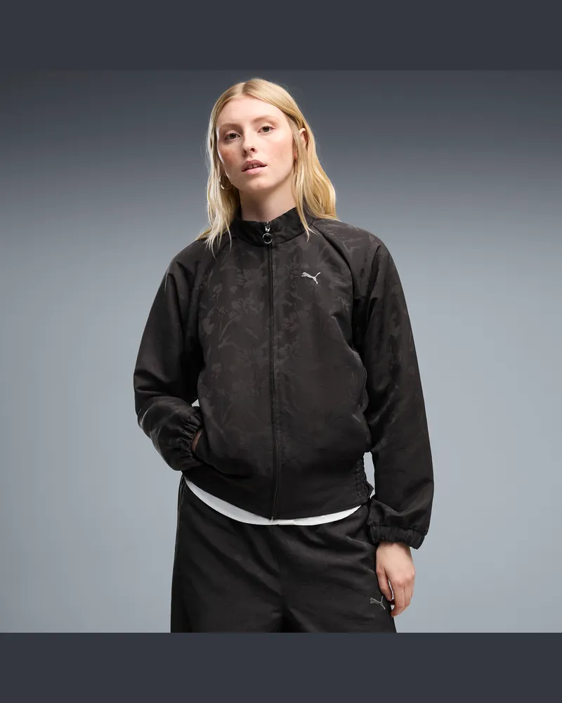 Puma Essentials Elevated Darling Trainingsjacke Damen, Kleidung, Schwarz Schwarz