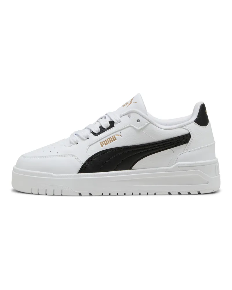 Puma Shuffle Downtown Low Sneakers Teenager, Schuhe, Weiß Weiß