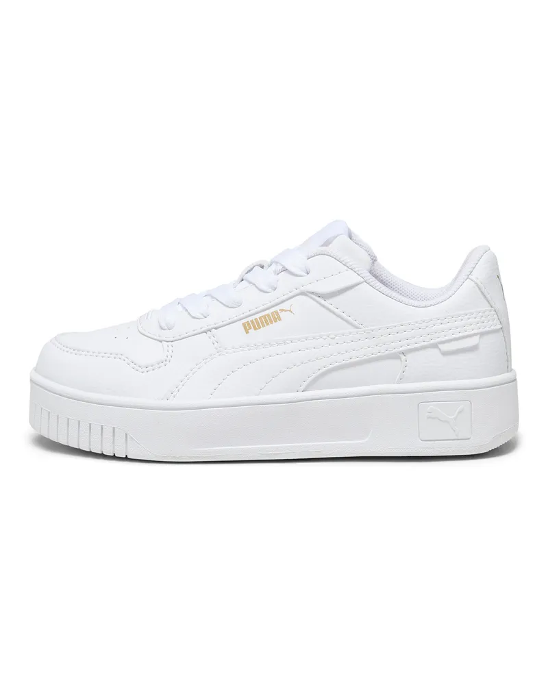 Puma Carina Street Sneakers Kinder, Schuhe, Weiß Weiß