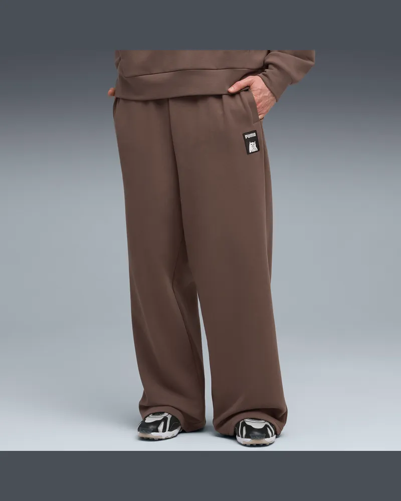 Puma x RIPNDIP Jogginghose Unisex, Kleidung, Braun Braun