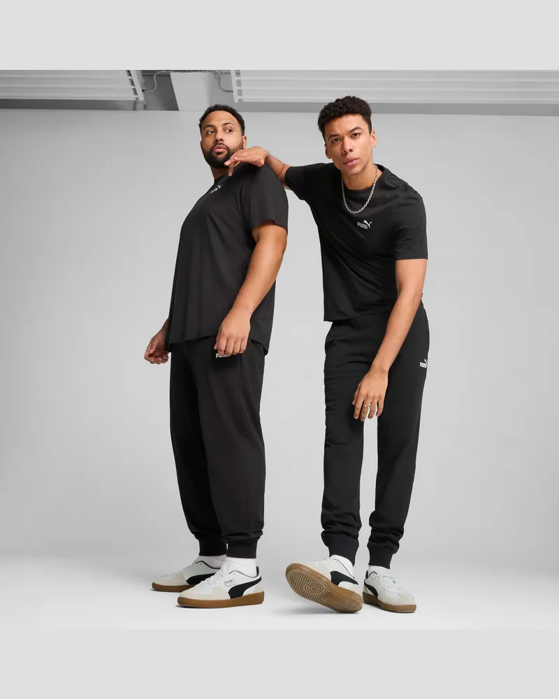 Puma Essentials No. 1 Logo Jerseyhose Herren, Kleidung, Schwarz Schwarz