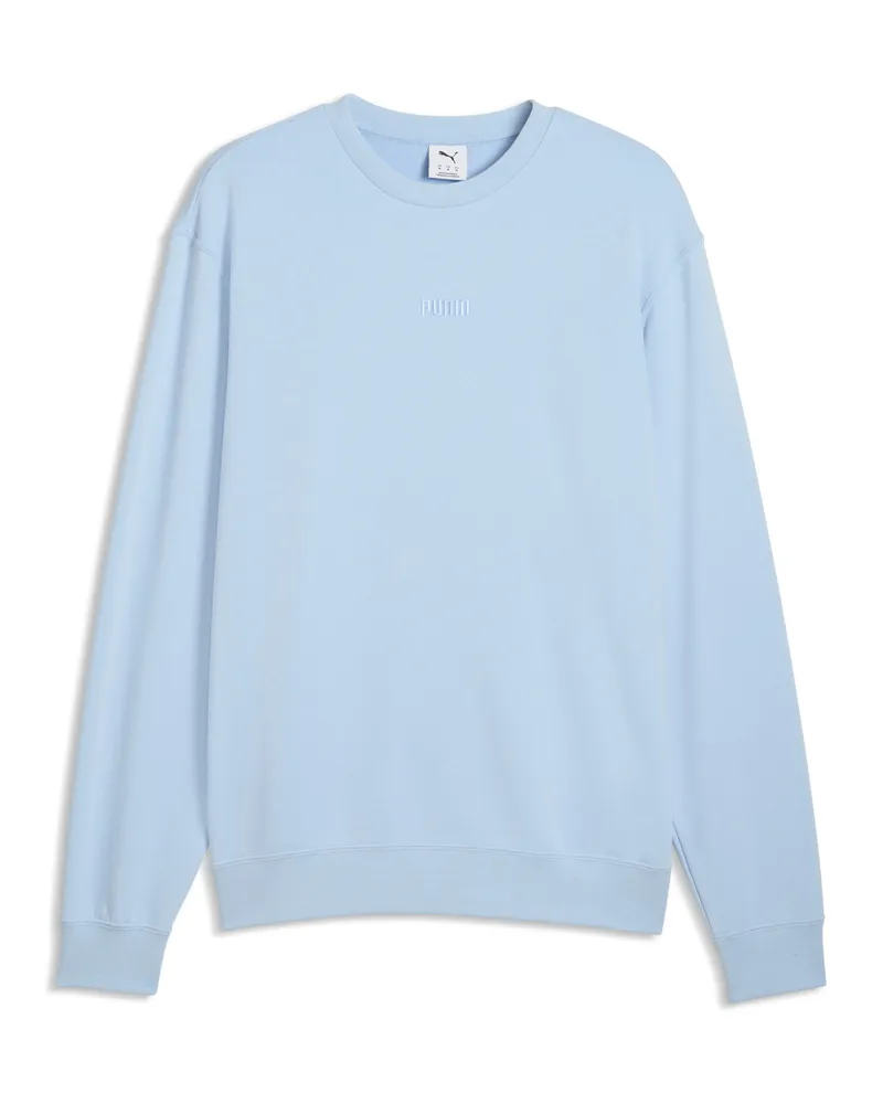 Puma Essentials Elevated Sweatshirt Herren, Kleidung, Blau Blau