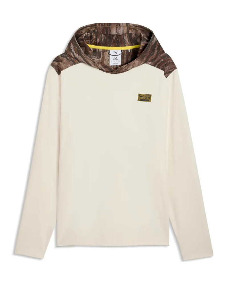Puma x REALTREE CLOUDSPUN Tech Golf-Hoodie Herren, Accessoires, Weiß Weiß