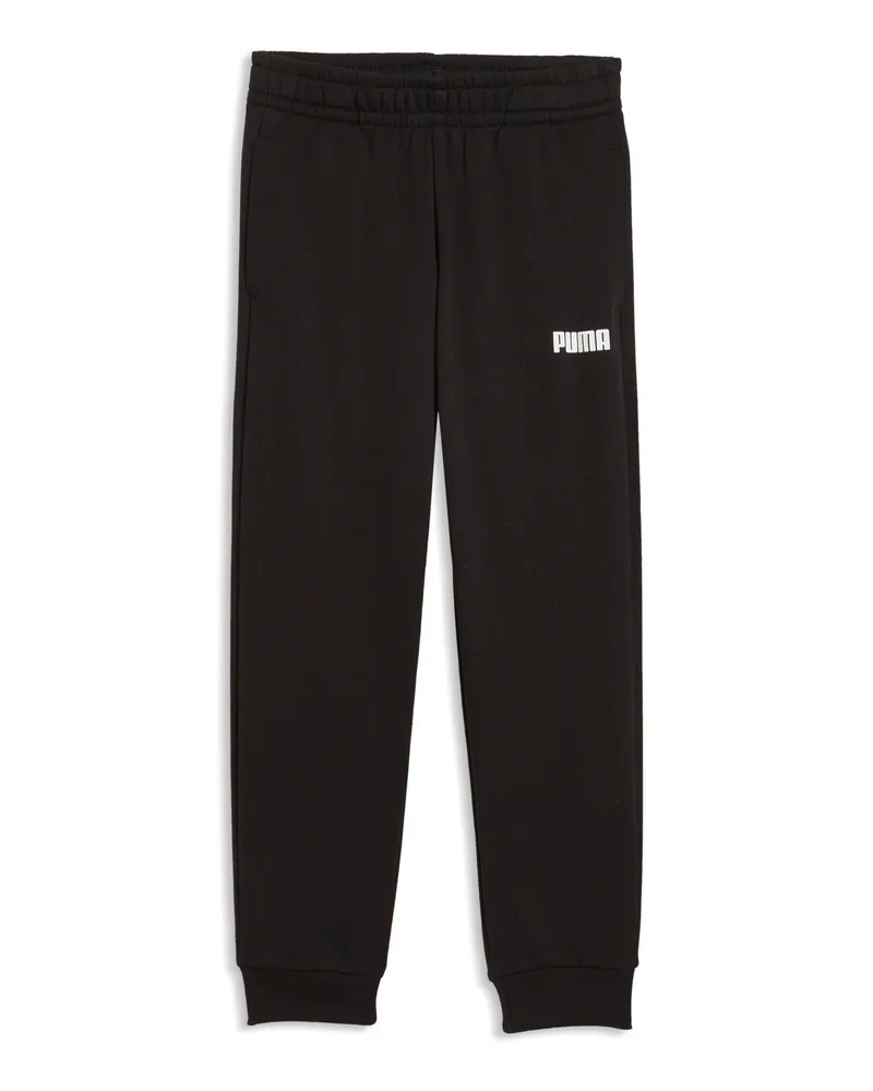 Puma Essentials Logo Jogginghose Kinder, Accessoires, Schwarz Schwarz