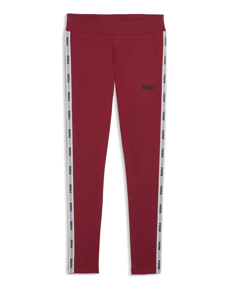 Puma Tape Leggings Damen, Accessoires, Rot Rot