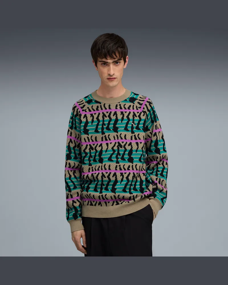 Puma Special Items Strickpullover Herren, Accessoires Beige