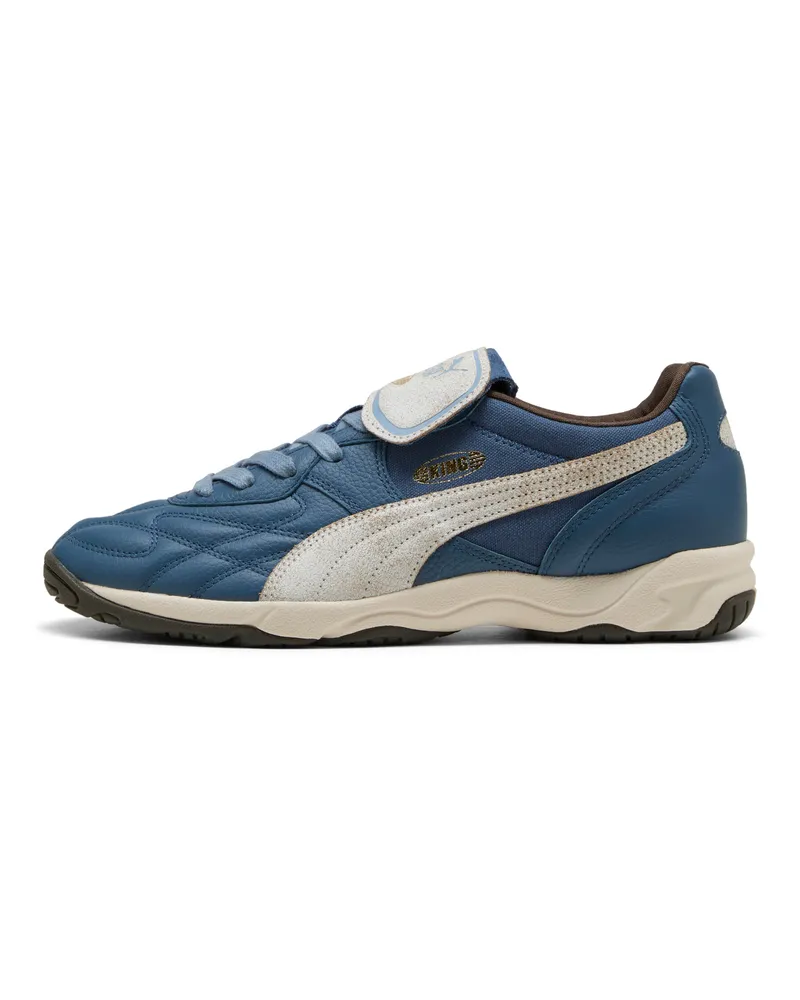 Puma King Indoor Futbolito Sneakers Unisex, Schuhe, Blau Blau