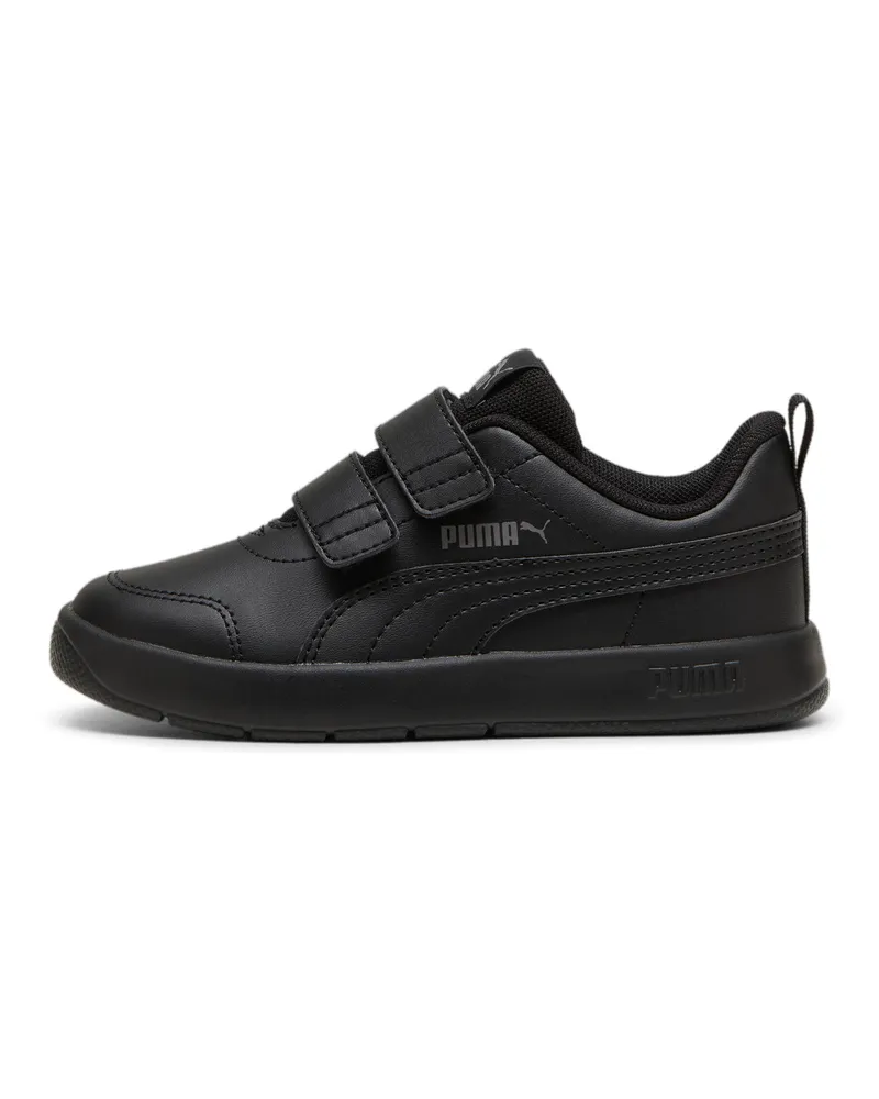 Puma Courtflex V3 Sneakers Kinder, Schuhe, Schwarz Schwarz