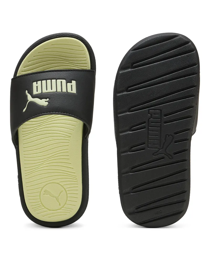 Puma Cool Cat 2.0 Kinder Sandalen, Schuhe, Schwarz Schwarz