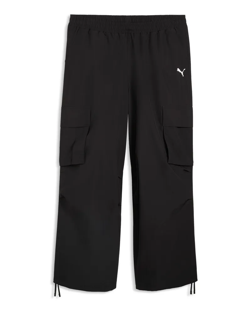 Puma Essentials Extreme Oversized Cargohose Herren, Accessoires, Schwarz Schwarz
