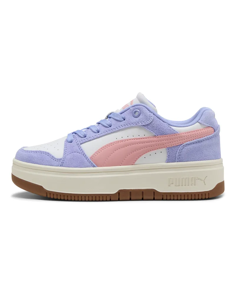 Puma Rebound Femme Low Sneakers Damen, Schuhe, Lila Lila