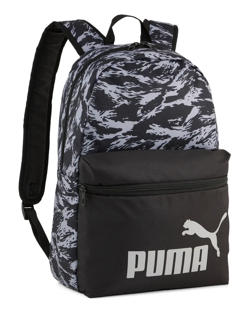 Puma Phase 22 l Rucksack mit Allover-Print, Accessoires, Schwarz Schwarz