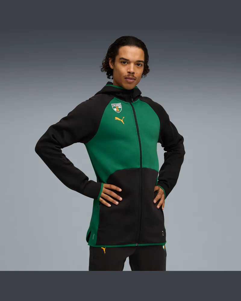 Puma BC Zalgiris Kaunas Dime Basketballjacke Herren, Kleidung, Schwarz Schwarz