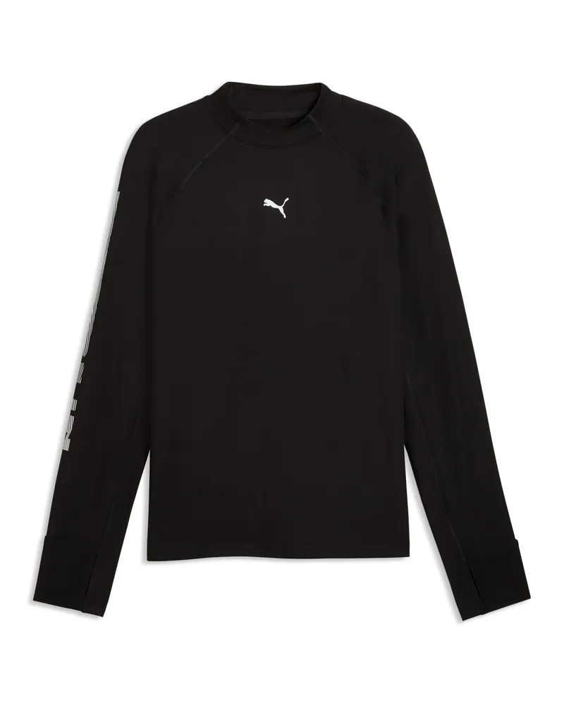 Puma Brightstride CLOUDSPUN Langarmshirt Herren, Accessoires, Schwarz Schwarz