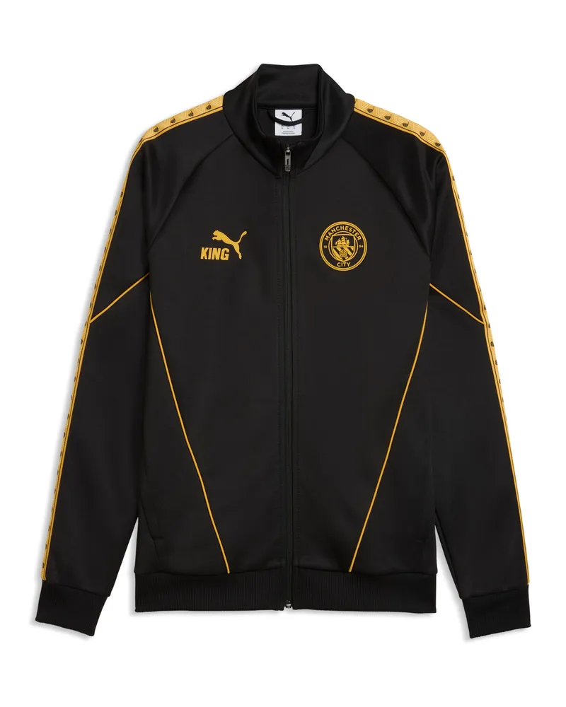 Puma Manchester City KING Anthem Trainingsjacke Herren, Accessoires, Schwarz Schwarz