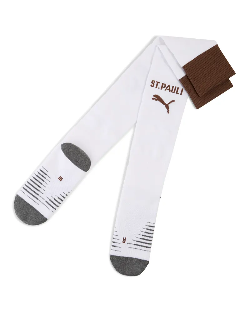 Puma FC St. Pauli 25/26 Socken Herren, Kleidung, Weiß Weiß