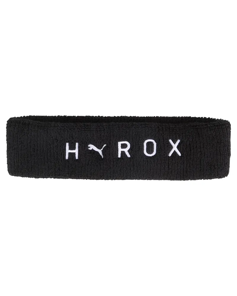 Puma x HYROX Stirnband, Accessoires, Schwarz Schwarz