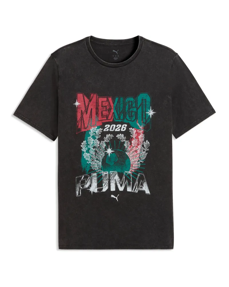 Puma Fanpack 90s Bespoke Relaxed T-Shirt Herren, Accessoires, Schwarz Schwarz