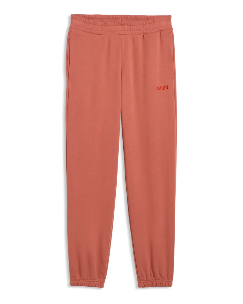 Puma Essentials Elevated Jogginghose Damen, Kleidung, Rot Rot