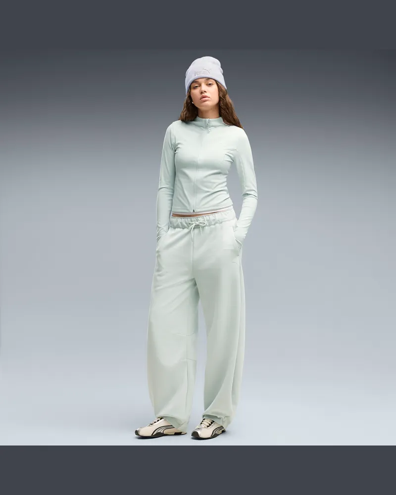 Puma TECH SENSE Barrel Jogginghose Damen, Kleidung, Grün Grün