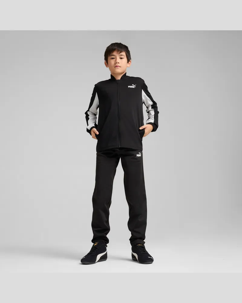 Puma Poly Baseball-Anzug Teenager, Kleidung, Schwarz Schwarz