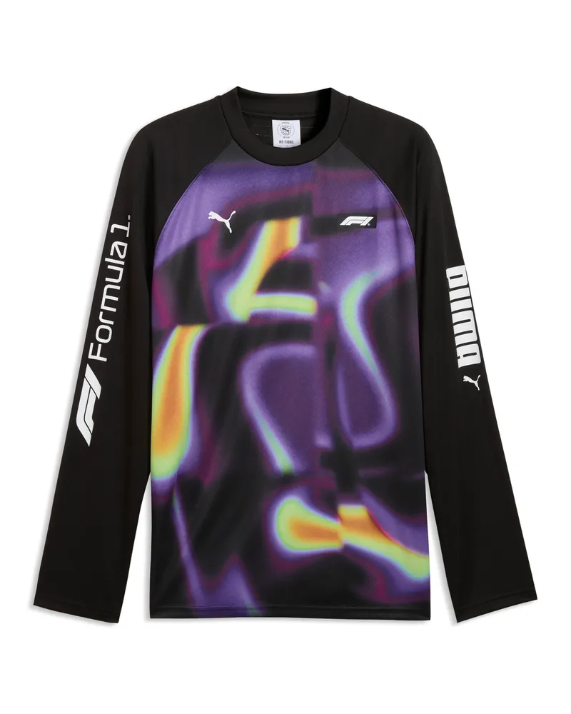 Puma F1® Lifestyle Vegas Langarmshirt Herren, Accessoires, Schwarz Schwarz