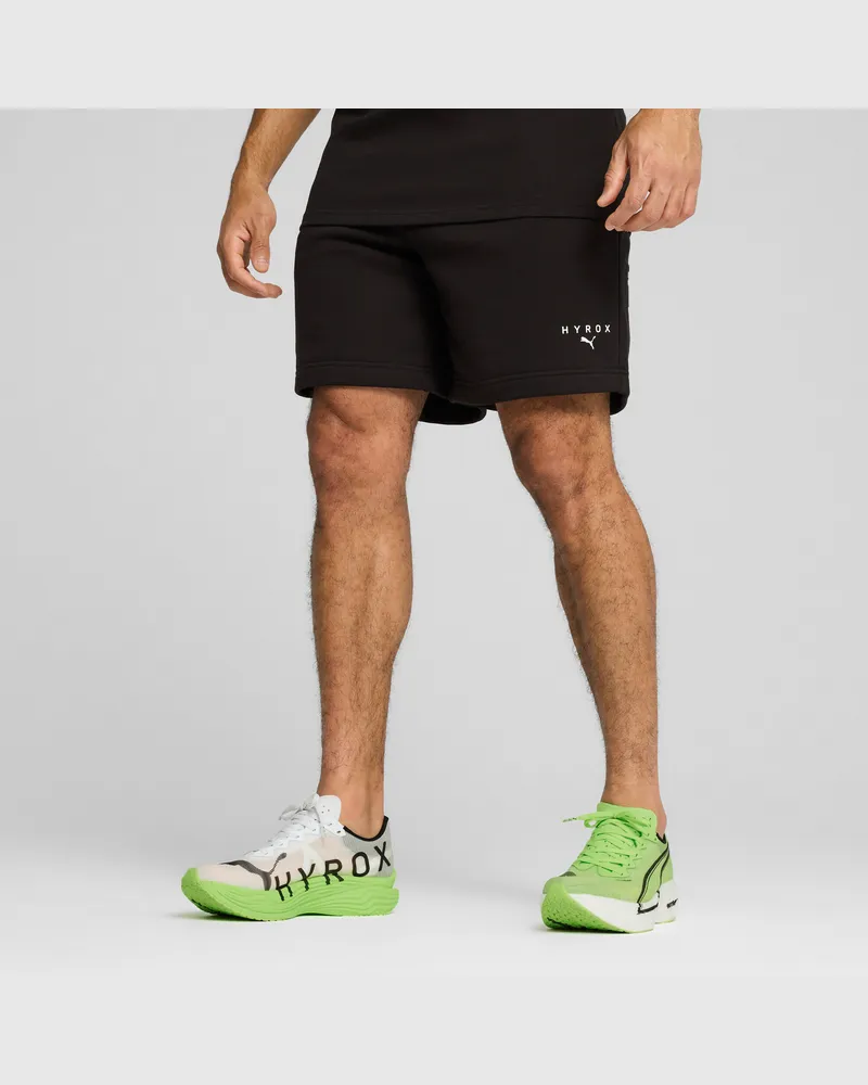 Puma x HYROX Sweatshorts Herren, Kleidung, Schwarz Schwarz