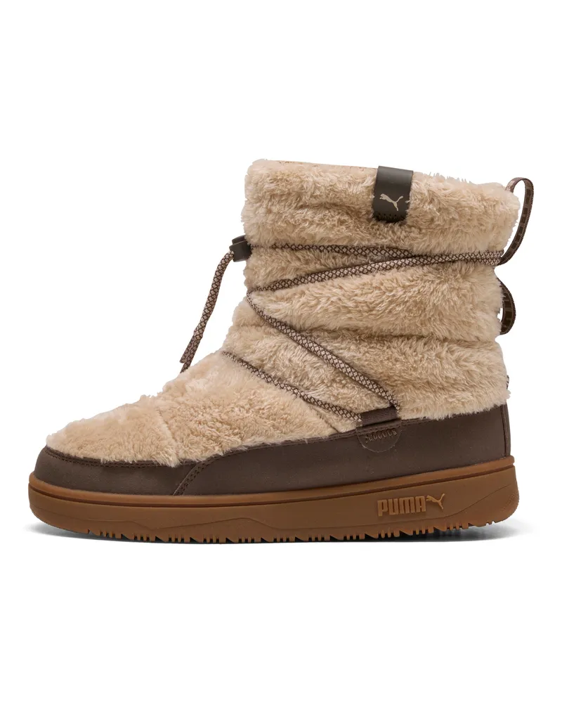 Puma Snowbae Stiefel Damen, Schuhe Beige