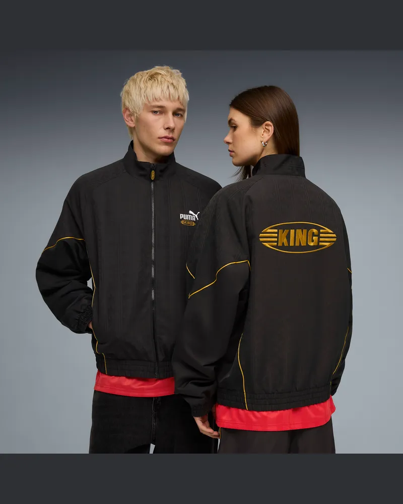 Puma KING Jacke Unisex, Kleidung, Schwarz Schwarz