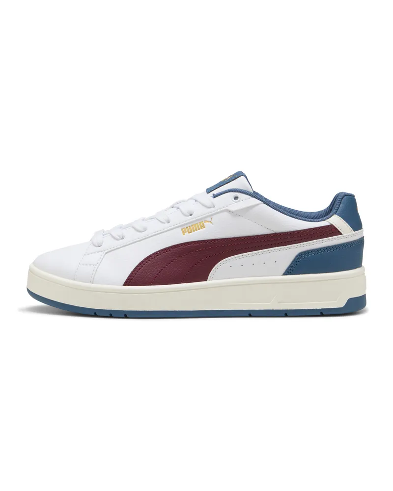 Puma Court Classico Sneakers Unisex, Schuhe, Weiß Weiß