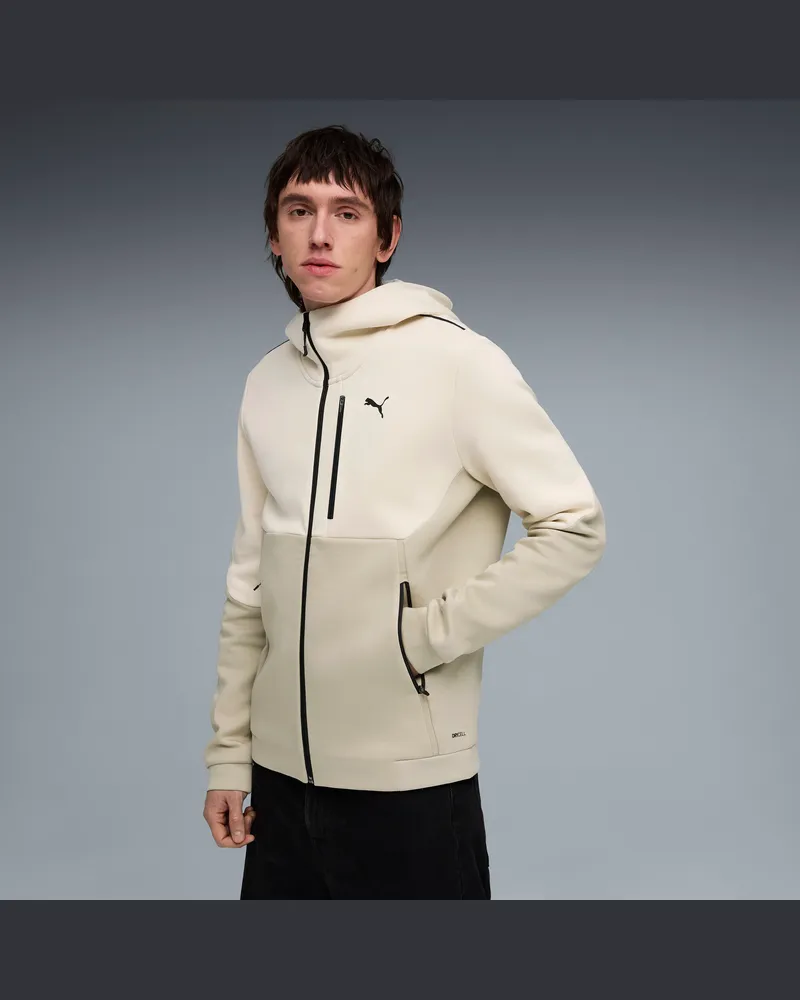 Puma TECH Kapuzenjacke Herren, Kleidung, Weiß Weiß