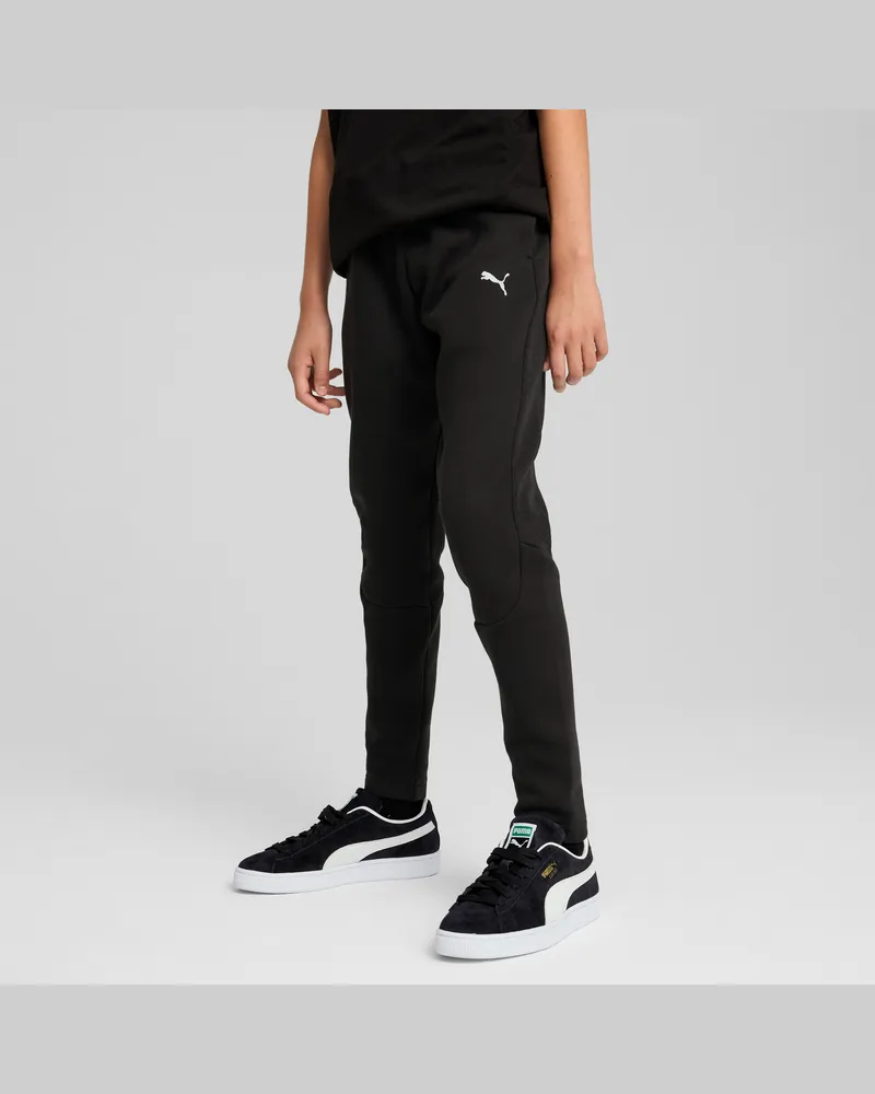 Puma Evostripe Hose für Jugendliche, Kleidung, Schwarz Schwarz