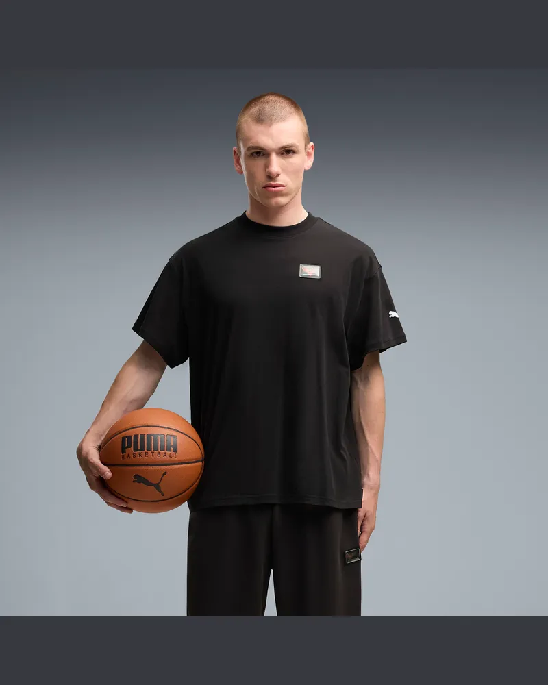 Puma Rare Supply Oversized T-Shirt Herren, Accessoires, Schwarz Schwarz