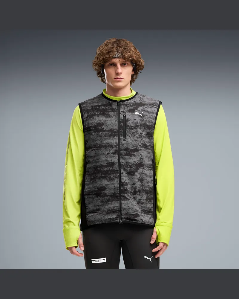 Puma Brightstride PrimaLoft® Performance Fit Weste Herren, Kleidung, Schwarz Schwarz