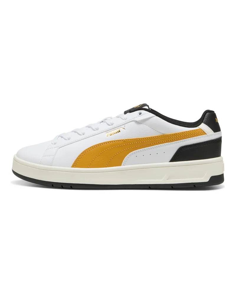 Puma Court Classico Sneakers Unisex, Schuhe, Weiß Weiß