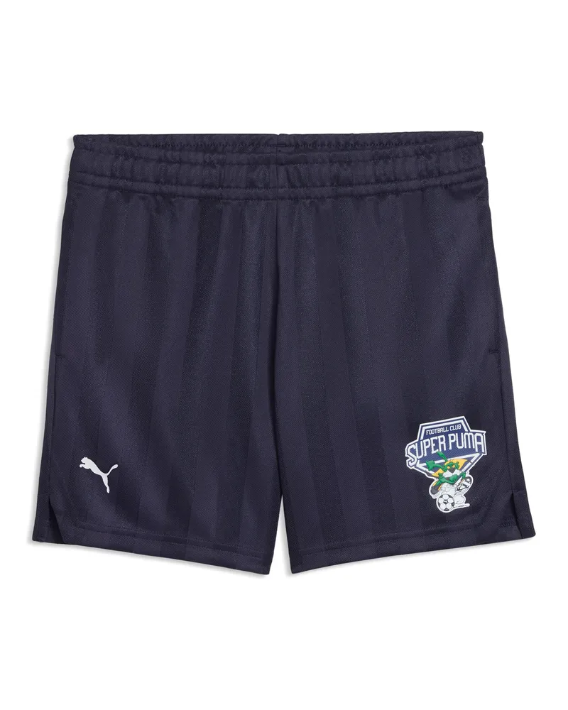 Puma Super  Shorts Teenager, Accessoires, Blau Blau