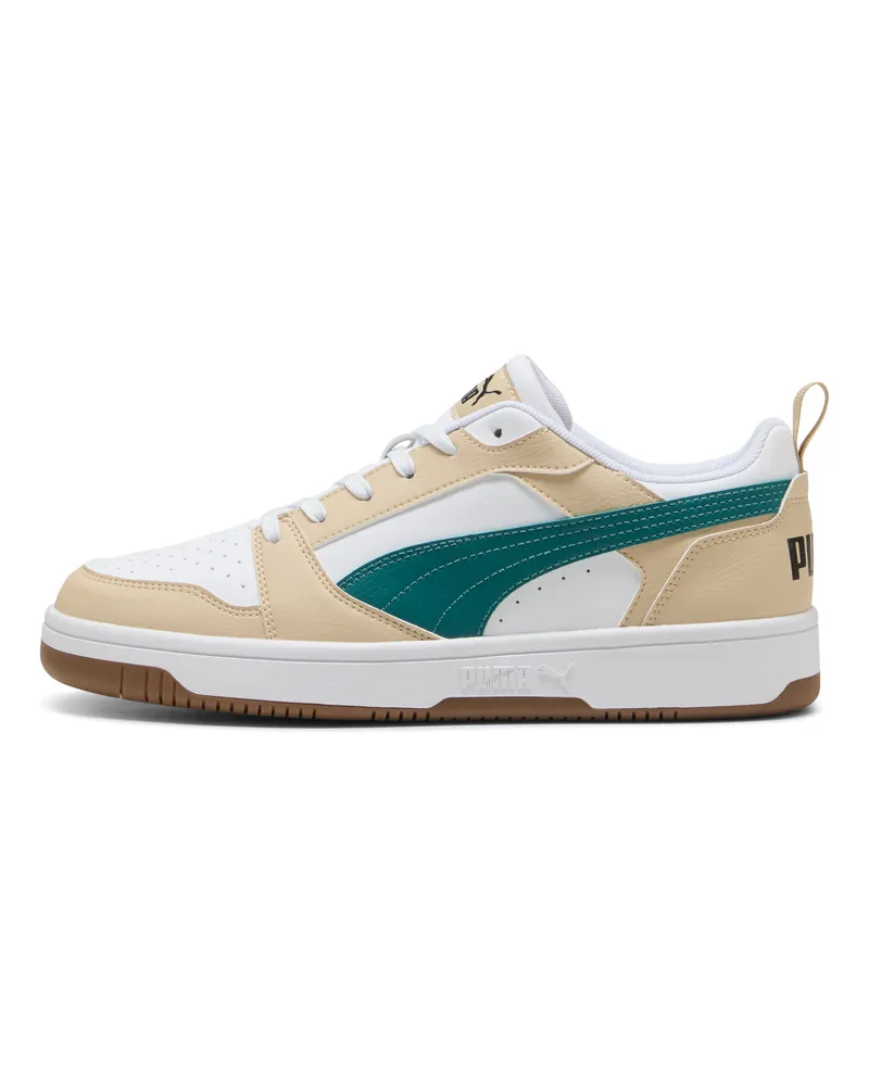 Puma Rebound V6 Low Sneakers, Schuhe Beige