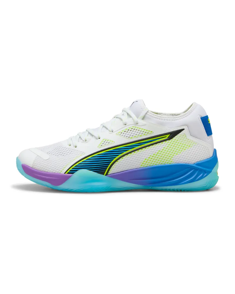 Puma Eliminate NITROâ„¢ SQD 4 Game On Handballschuhe Unisex, Schuhe, WeiÃŸ Weiãÿ