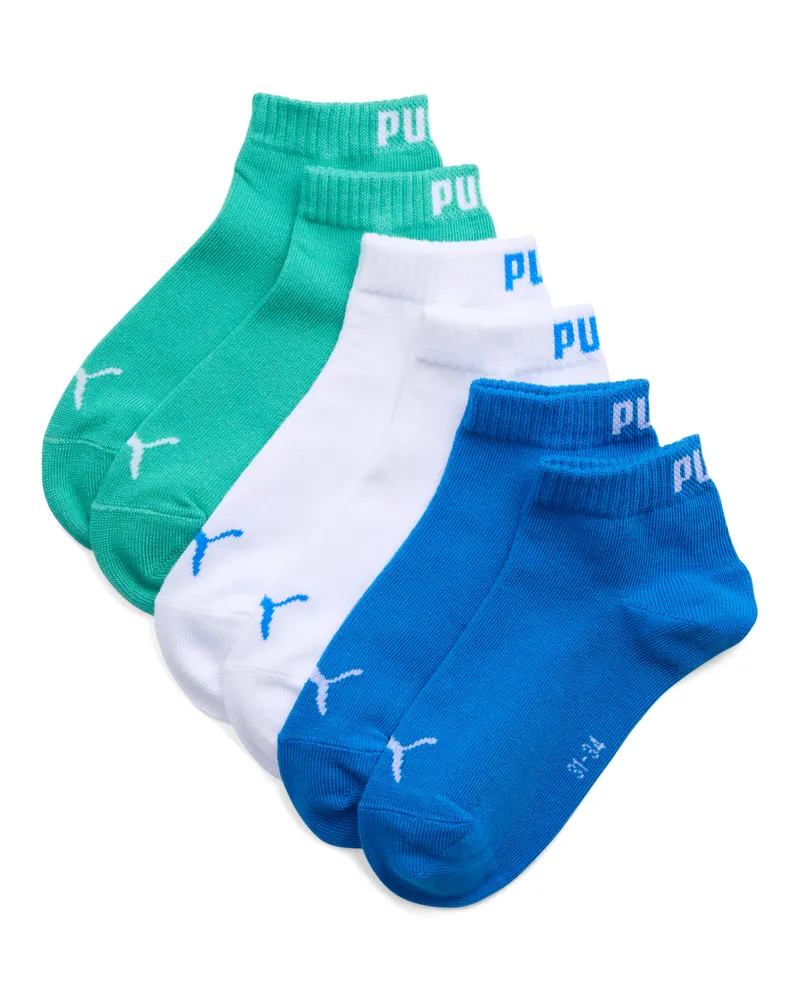 Puma Sportsocken Teenager (3er-Pack), Accessoires, Grün Grün