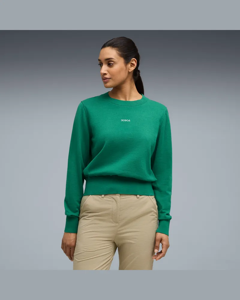 Puma 30904 CLOUDSPUN Golf Sweatshirt Damen, Kleidung, Grün Grün