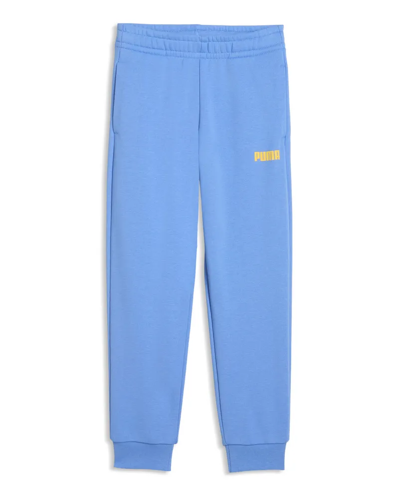 Puma Essentials Logo Jogginghose Kinder, Accessoires, Blau Blau