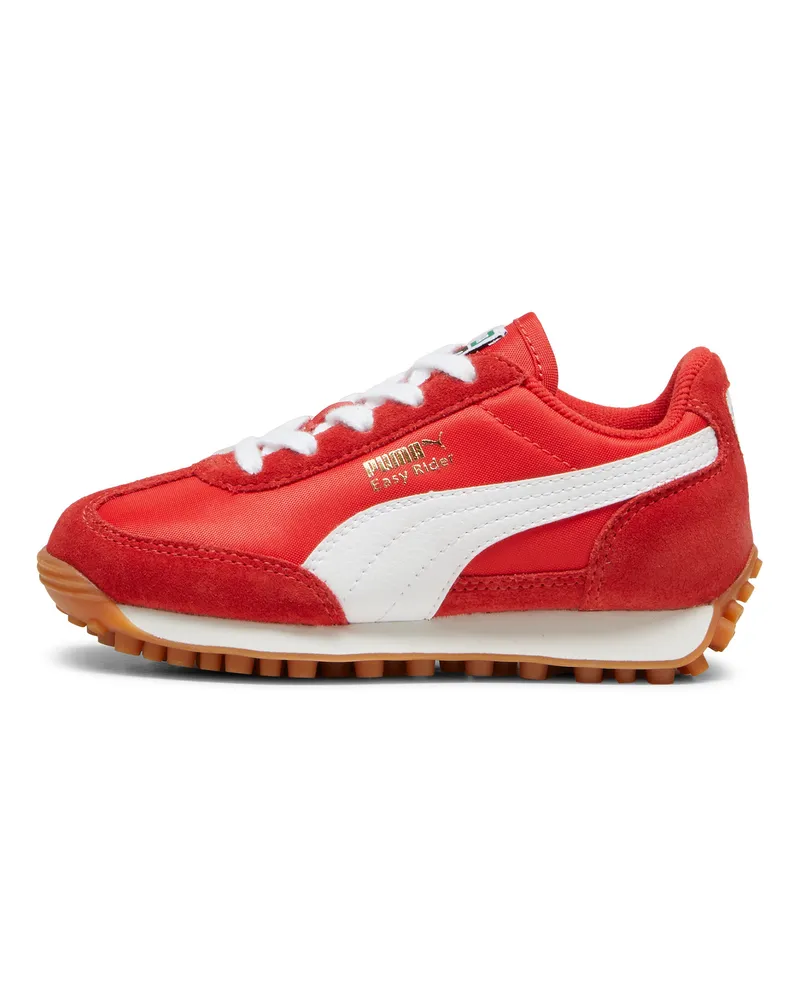 Puma Easy Rider Vintage Sneakers Kinder, Schuhe, Rot Rot