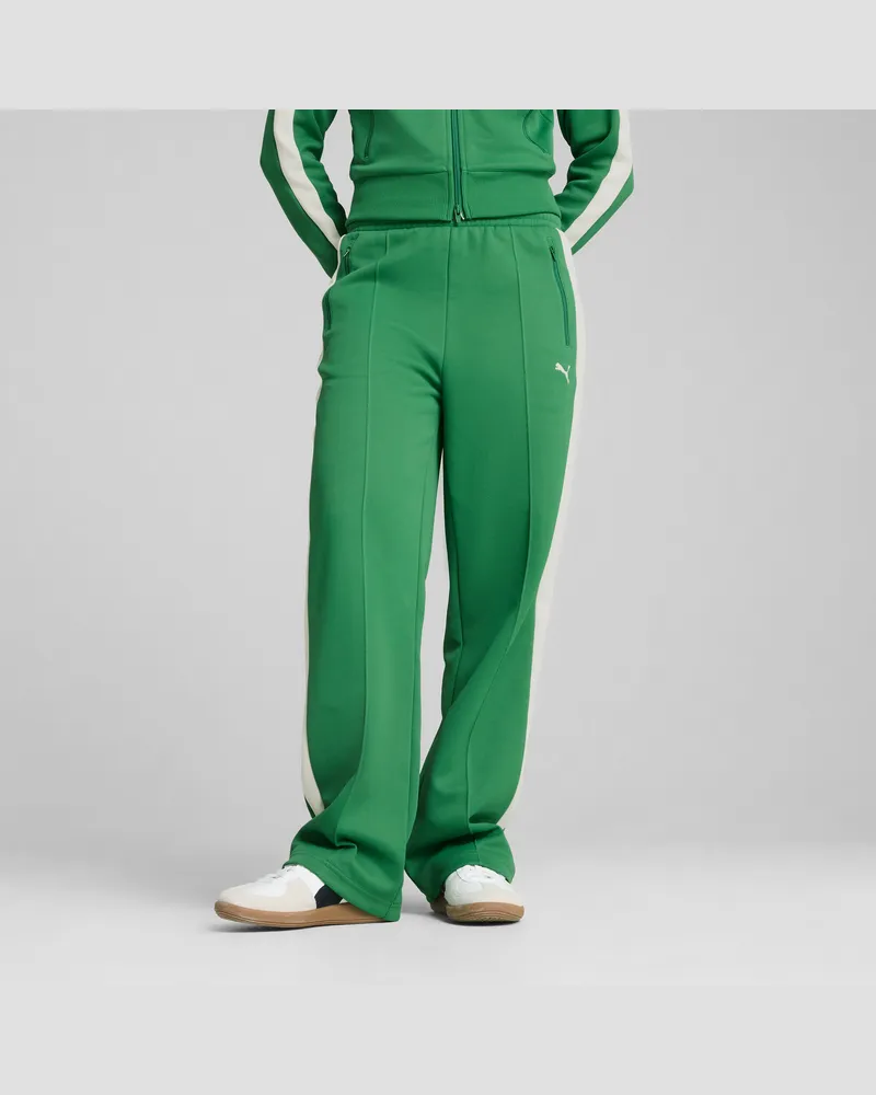 Puma T7 Always On Straight Trainingshose Damen, Accessoires, Grün Grün