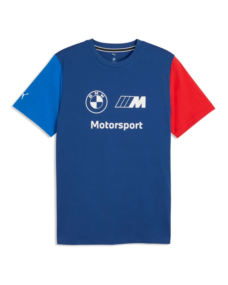 Puma BMW M MOTORSPORT Essentials T-Shirt Herren, Accessoires, Blau Blau