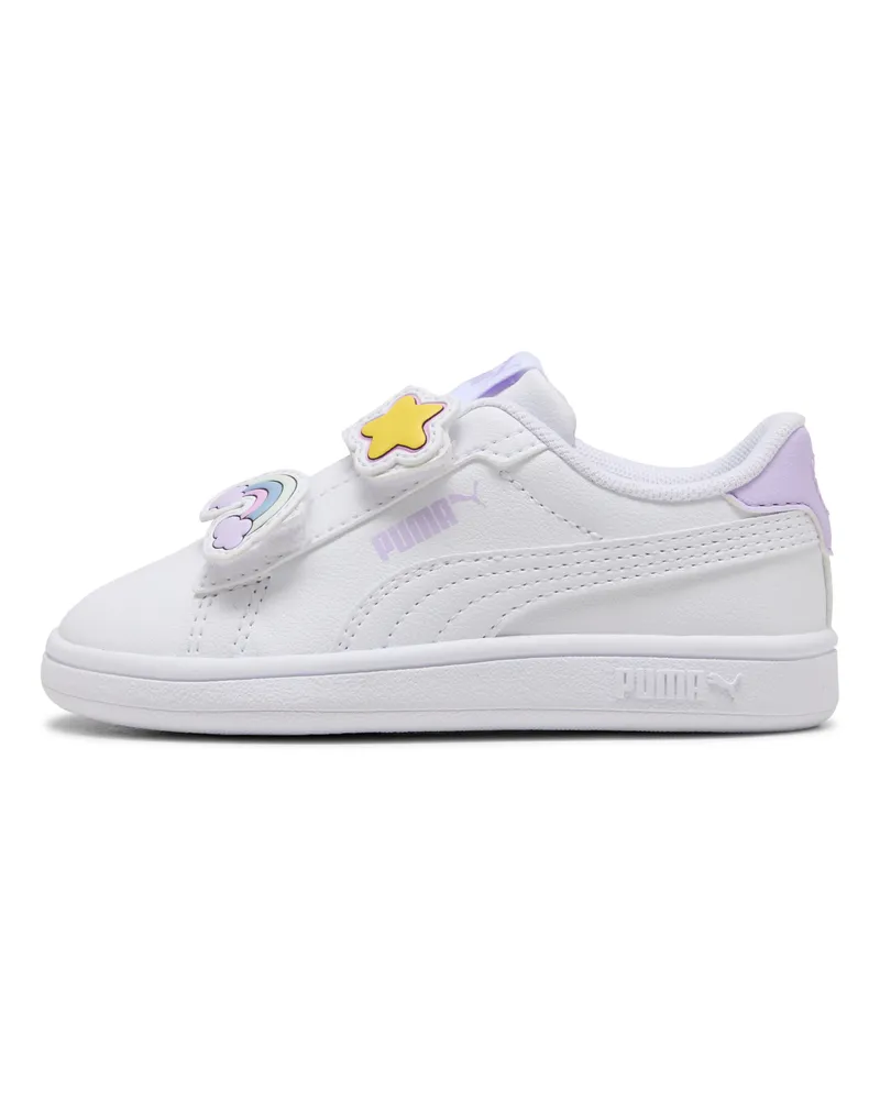 Puma Smash 3.0 Badges Sneakers Baby, Schuhe, Weiß Weiß
