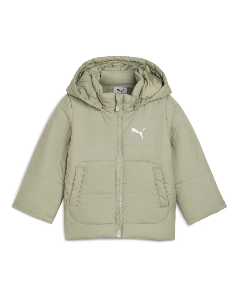 Puma Minicats Wattierte Kapuzenjacke Baby, Kleidung, GrÃ¼n Grã¼n