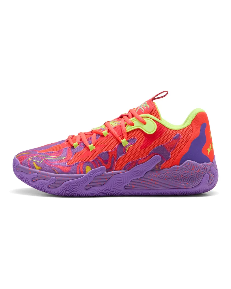 Puma MB.03 Lo Lava Basketballschuhe, Schuhe, Lila Lila